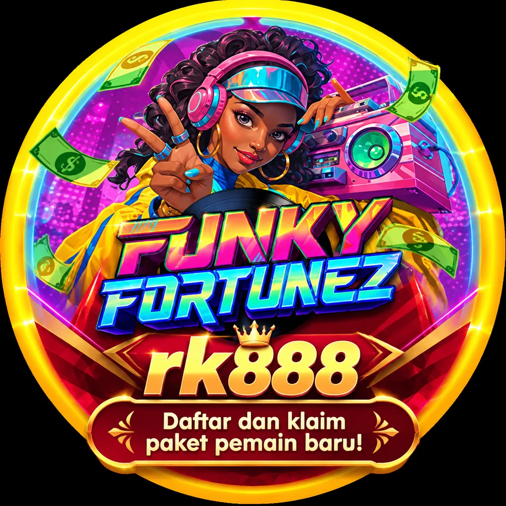 rk888 · Funky Fortunez · Tampilan permainan